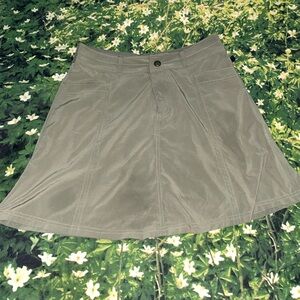 L.L Bean Army Green Skort size 2